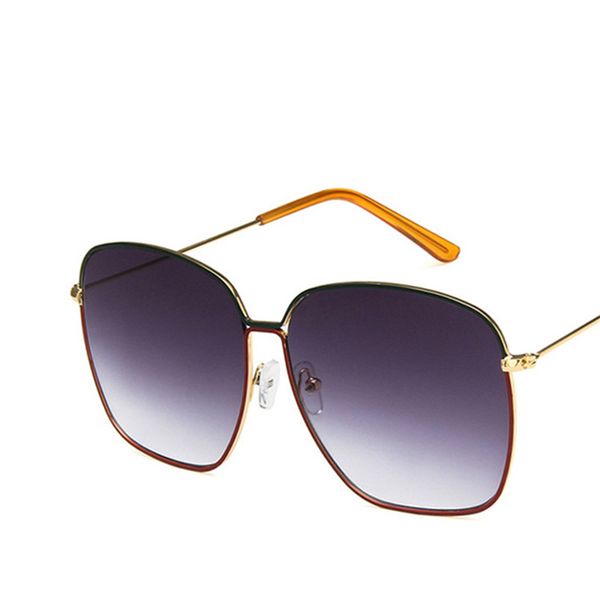 2020 new metal women sunglasses mirror classic large frame retro street beat glasses travel uv400 ing, White;black
2020 new metal women sunglasses mirror classic large frame retro street beat glasses travel uv400 ing, White;black