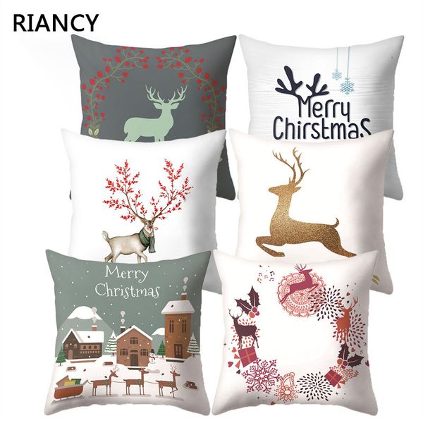 lovely elk deer christmas cushion cover decorative throw pillow xmas new year decor home decoration polyester pillowcase 40543
lovely elk deer christmas cushion cover decorative throw pillow xmas new year decor home decoration polyester pillowcase 40543