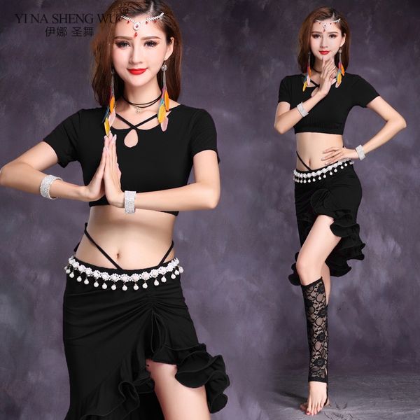 stage wear women belly dance costume practice set 5 colors oriental bollywood dancing modal skirt 2pcs suit clothes adult, Black;red
stage wear women belly dance costume practice set 5 colors oriental bollywood dancing modal skirt 2pcs suit clothes adult, Black;red