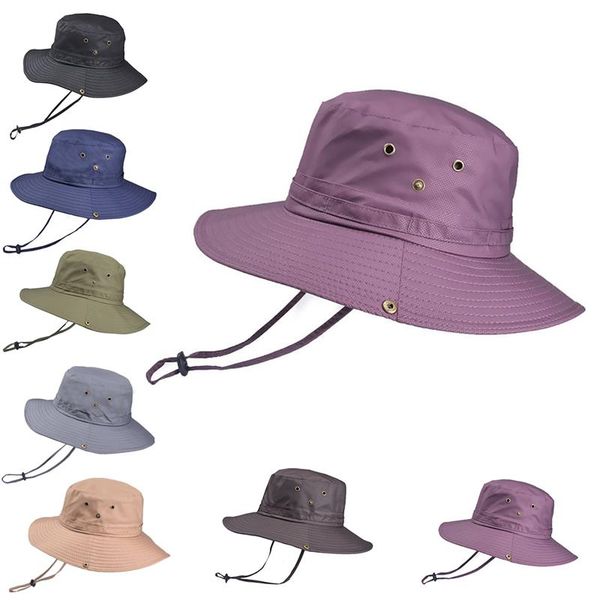 outdoor bucket hat quick-dry breathable folding fishing hat sun sun uv protection hiking beach fishing for men women, Blue;gray
outdoor bucket hat quick-dry breathable folding fishing hat sun sun uv protection hiking beach fishing for men women, Blue;gray