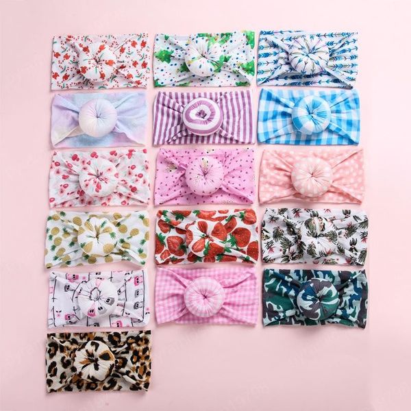 16 styles baby girls leopard pineapple floral print donut headbands soft nylon stretch knot hair bands head wrap for toddlers newborn turban, Slivery;white
16 styles baby girls leopard pineapple floral print donut headbands soft nylon stretch knot hair bands head wrap for toddlers newborn turban, Slivery;white