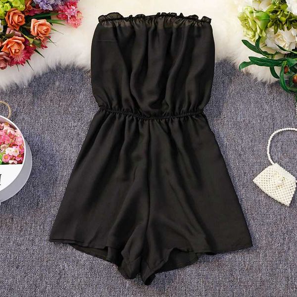 catsuit black chiffon jumpsuit slim casual clothes bar club bodysuit shorts women summer romper pants clothing dropshipping, Black;white
catsuit black chiffon jumpsuit slim casual clothes bar club bodysuit shorts women summer romper pants clothing dropshipping, Black;white