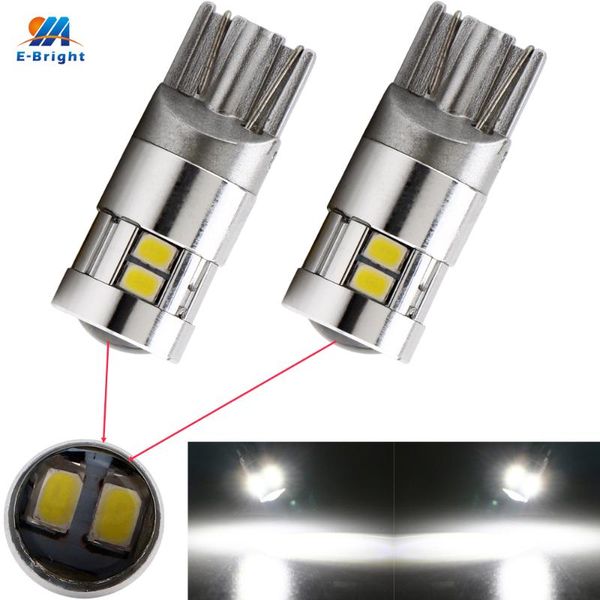ym e-bright 2 pcs t10 194 168 3020 10 smd 10leds 12v 24v 600 lumens led light bulbs wedge light nonpolarity white car lights new
ym e-bright 2 pcs t10 194 168 3020 10 smd 10leds 12v 24v 600 lumens led light bulbs wedge light nonpolarity white car lights new