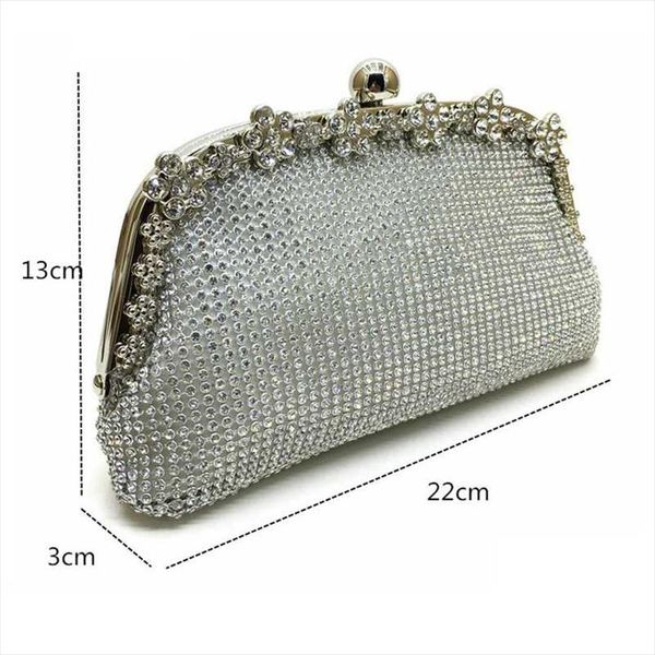 auau new diamonds evening bag silver wedding bags for bride women messenger party handbag elegant clutch
auau new diamonds evening bag silver wedding bags for bride women messenger party handbag elegant clutch