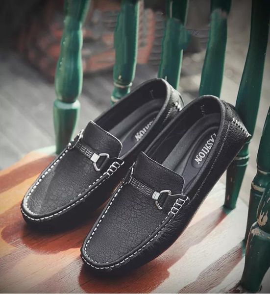 2020 luxury relaxed men's genuine leather shoes fashion soft casual loafers shoes slip-ons mocassin homme, Black
2020 luxury relaxed men's genuine leather shoes fashion soft casual loafers shoes slip-ons mocassin homme, Black
