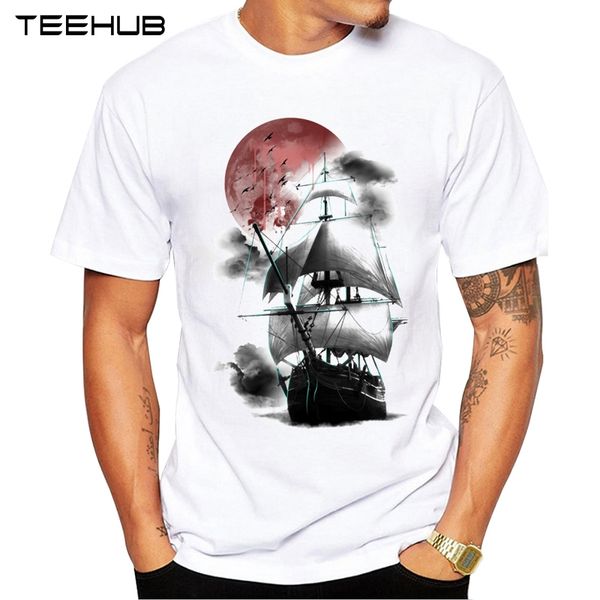 2019 teehub men's fashion sailboat printed short sleeve t-shirt hipster o-neck design cool desgin tee
2019 teehub men's fashion sailboat printed short sleeve t-shirt hipster o-neck design cool desgin tee