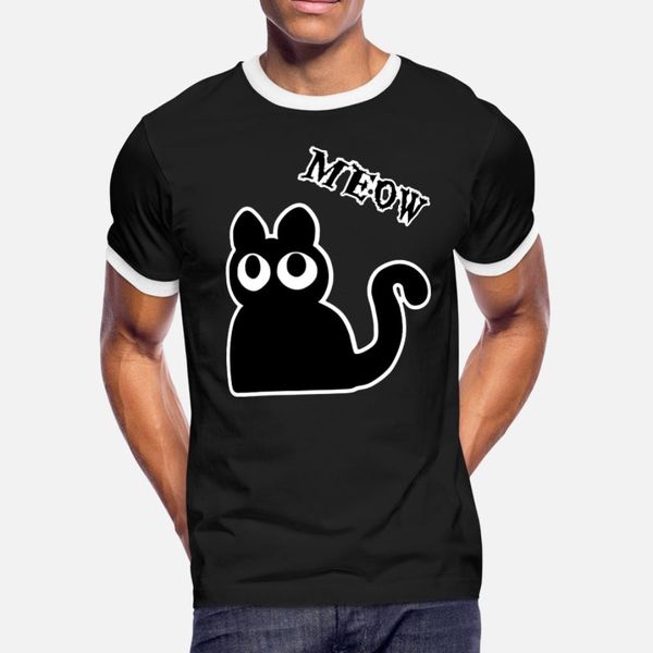 жуткие black cat мяу мяу tomcat подарков halloween t shirt men вязаная хлопок размер s-3xl unisex gift комфортная весна обычная рубашка
жуткие black cat мяу мяу tomcat подарков halloween t shirt men вязаная хлопок размер s-3xl unisex gift комфортная весна обычная рубашка