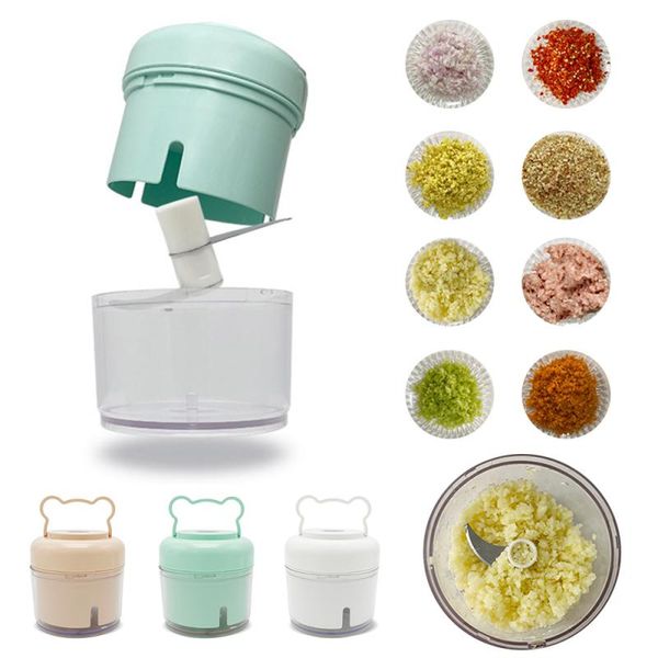 household mini wireless electric garlic press vegetable squeezer masher crusher handheld ginger for household kitchen tools
household mini wireless electric garlic press vegetable squeezer masher crusher handheld ginger for household kitchen tools