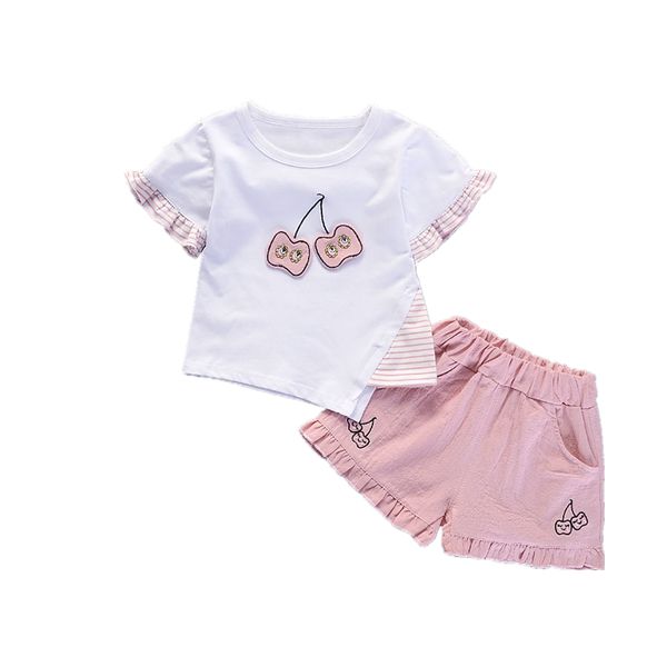 new summer baby girl clothes suit children cotton cartoon t shirt shorts 2pcs/sets toddler fashion costume infant kids tracksuit, White
new summer baby girl clothes suit children cotton cartoon t shirt shorts 2pcs/sets toddler fashion costume infant kids tracksuit, White