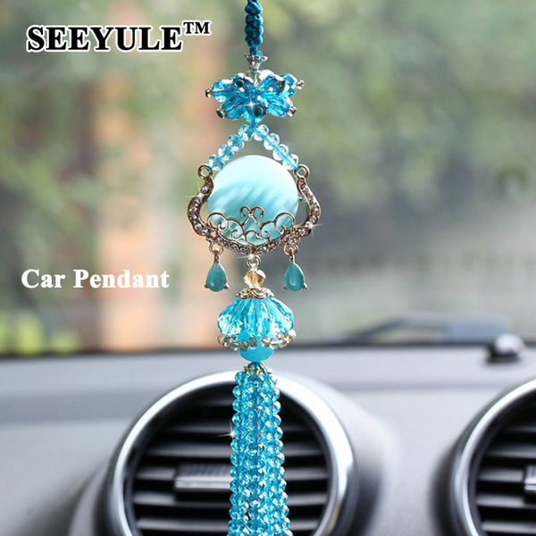 1pc seeyule fashion hanging car styling pendant crystal beautiful car ornament decoration gift for women's cars
1pc seeyule fashion hanging car styling pendant crystal beautiful car ornament decoration gift for women's cars