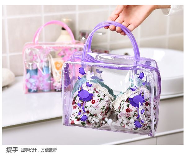 pvc finishing floral transparent bag, bathing cosmetic , outdoor travel storage waterproof washing
pvc finishing floral transparent bag, bathing cosmetic , outdoor travel storage waterproof washing