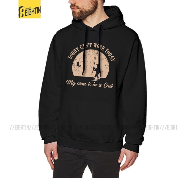 men's sorry can't work today my arm is in a cast hoodies autumn cotton sweatshirt graphic hoodie shirt, Black
men's sorry can't work today my arm is in a cast hoodies autumn cotton sweatshirt graphic hoodie shirt, Black