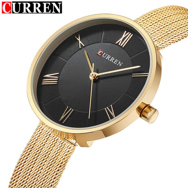 women watches fashion quartz ladies stainless steel bracelet watch casual clock montre femme curren, Slivery;brown
women watches fashion quartz ladies stainless steel bracelet watch casual clock montre femme curren, Slivery;brown