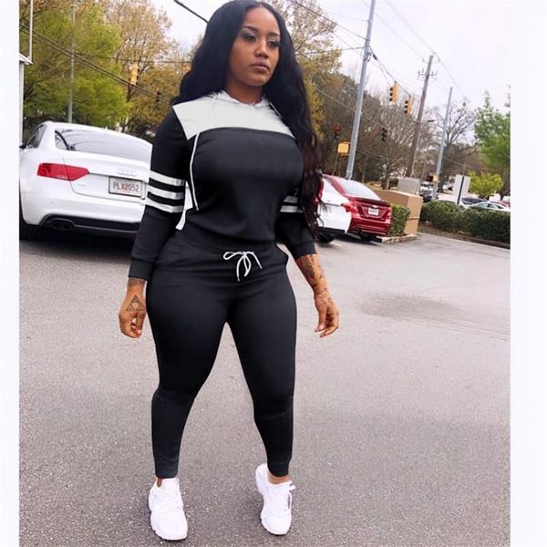 designer 2pcs pants fashion contrast color long sleeve hooded long pants womens 2pcs sets casual females clothing stripe print womens, White
designer 2pcs pants fashion contrast color long sleeve hooded long pants womens 2pcs sets casual females clothing stripe print womens, White