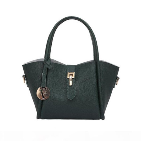 designer- 2019 new fashion women's bag multicolor simple large capacity lock letter metal piece mother bag handbag
designer- 2019 new fashion women's bag multicolor simple large capacity lock letter metal piece mother bag handbag