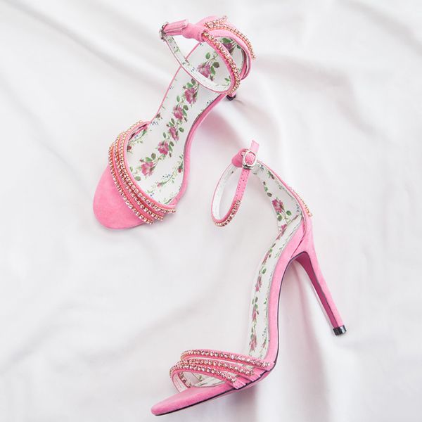 flower prints crystal sandals women buckle strap cover heel pumps ladies dress party stilettos flock pink shoes, Black
flower prints crystal sandals women buckle strap cover heel pumps ladies dress party stilettos flock pink shoes, Black