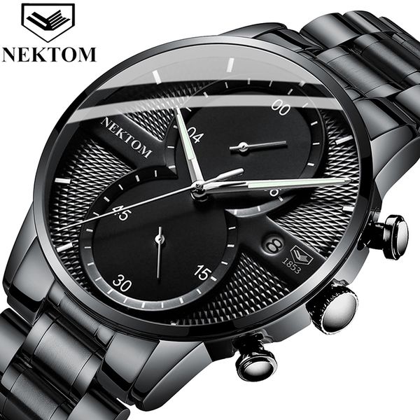 nektom men watch sport watch mens watches brand luxury waterproof full steel quartz gold clock men relogio masculino ly191213, Slivery;brown
nektom men watch sport watch mens watches brand luxury waterproof full steel quartz gold clock men relogio masculino ly191213, Slivery;brown