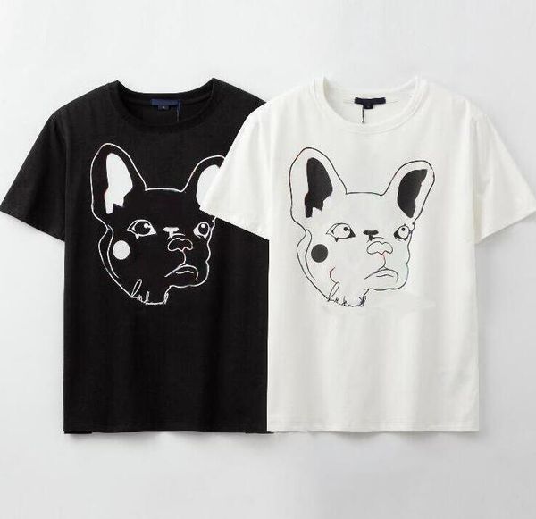 20ss letter geometric printed fashion t-shirt dog pattern summer tee men women couples street short sleeve crew neck homme clothes, White;black
20ss letter geometric printed fashion t-shirt dog pattern summer tee men women couples street short sleeve crew neck homme clothes, White;black