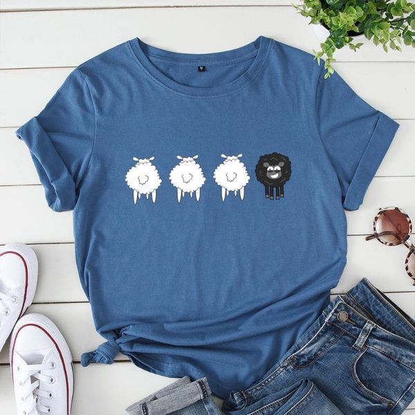 harajuku korean cartoon basic creativite sheep graphic tee 100%cotton cute plus size 5xl t shirt casual women print t-shirt, White
harajuku korean cartoon basic creativite sheep graphic tee 100%cotton cute plus size 5xl t shirt casual women print t-shirt, White