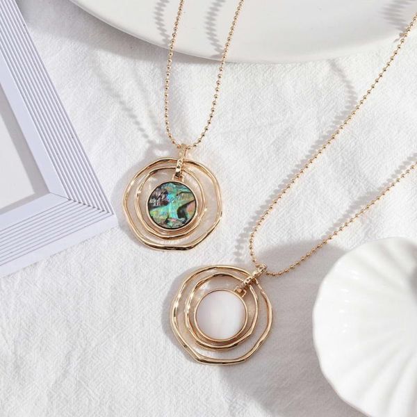 zwpon delicate abalone shell pendant neckalce for women irregular round pendant necklace jewelry women gift, Silver
zwpon delicate abalone shell pendant neckalce for women irregular round pendant necklace jewelry women gift, Silver