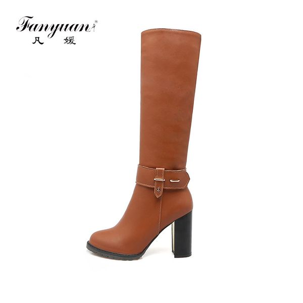 fanyuan brand new dropship big size 34-43 riding boots women shoes fashion winter high heels knee-high boots shoes woman, Black
fanyuan brand new dropship big size 34-43 riding boots women shoes fashion winter high heels knee-high boots shoes woman, Black