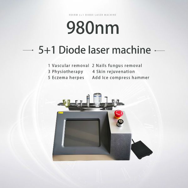 5 spot size 0.2mm 0.5mm 1mm 2mm 3mm professional 5 in 1 980nm system pigment spider vein removal vascular removal machine on sale, Black
5 spot size 0.2mm 0.5mm 1mm 2mm 3mm professional 5 in 1 980nm system pigment spider vein removal vascular removal machine on sale, Black