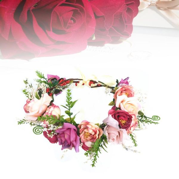 1pc bridal wreath fashion exqusite rose sweet fabrics hair accessory wedding headband wreath for bride bridesmaid lady
1pc bridal wreath fashion exqusite rose sweet fabrics hair accessory wedding headband wreath for bride bridesmaid lady