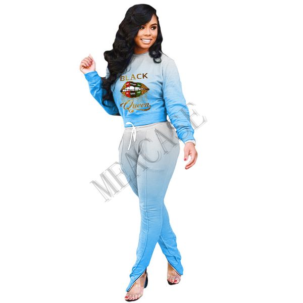 women lips tracksuit autumn winter pullover hoodies sweatshirts pants outfit zipper trouser sweatsuit gradient sweater suit d8605, White
women lips tracksuit autumn winter pullover hoodies sweatshirts pants outfit zipper trouser sweatsuit gradient sweater suit d8605, White