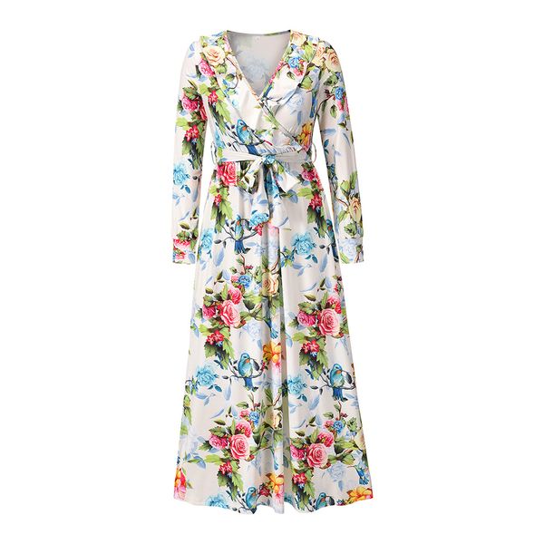 large foreign trade womens dress 2020 autumn and winter long-sleeved printed dress european and american cross-border new essential, White;black
large foreign trade womens dress 2020 autumn and winter long-sleeved printed dress european and american cross-border new essential, White;black