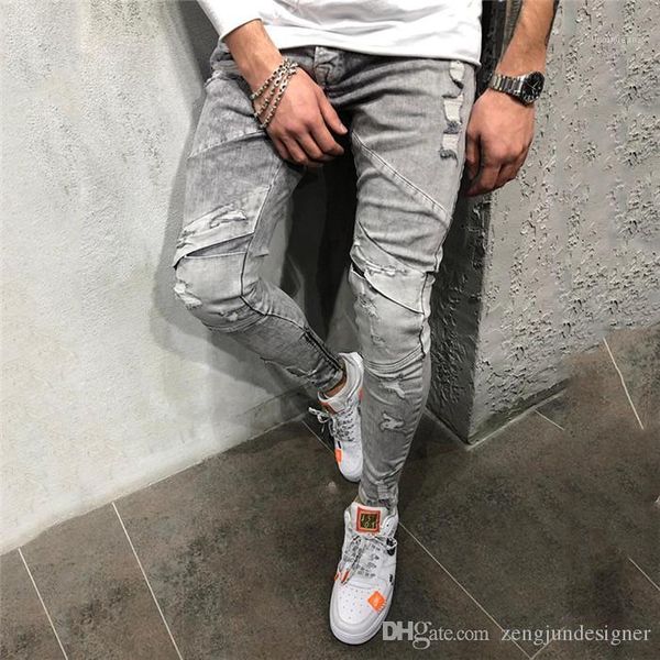 zipper solid color summer fashion style homme clorhing pecil pants button mens new 2020ss hole desinger jeans, Blue
zipper solid color summer fashion style homme clorhing pecil pants button mens new 2020ss hole desinger jeans, Blue