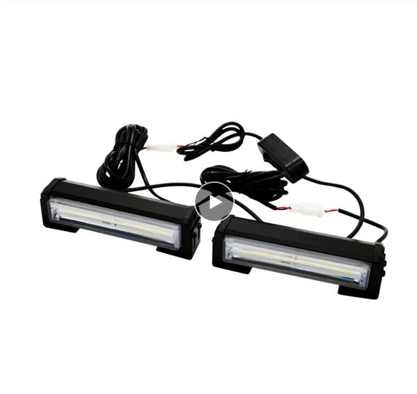 2pcs/lot high bright 32w car cob warning light car styling external emergency strobe light flash white lamp
2pcs/lot high bright 32w car cob warning light car styling external emergency strobe light flash white lamp
