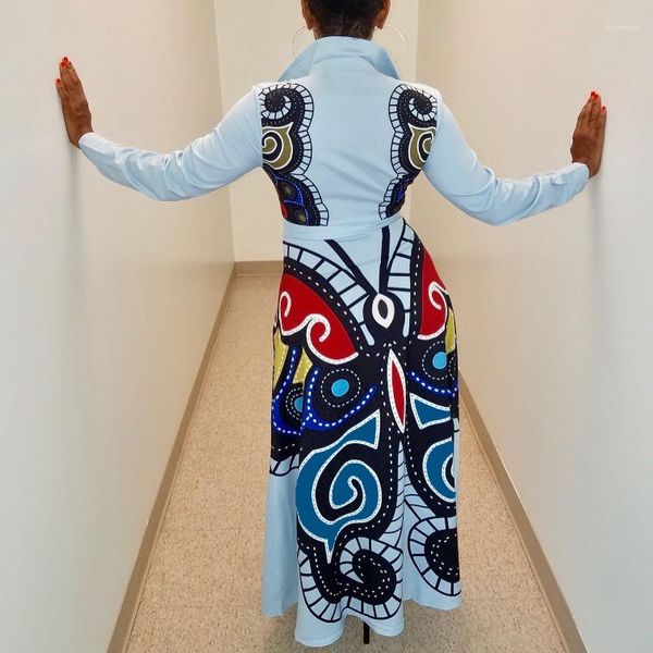 long shirt dress trendy female floral designer casual long dress butterfly printed women, Black;gray
long shirt dress trendy female floral designer casual long dress butterfly printed women, Black;gray