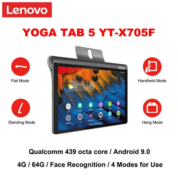 lenovo yoga tab 5 x705f 10.1 inch qualcomm 439 octa core android 9.0 4g ram 64g ram face recognition wifi version tablet pc
lenovo yoga tab 5 x705f 10.1 inch qualcomm 439 octa core android 9.0 4g ram 64g ram face recognition wifi version tablet pc