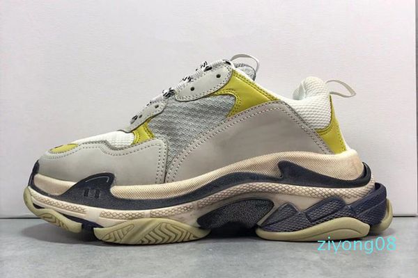 men women pairs 17fw sneakers shoes fashion casual dad shoes trainers increasing sneaker beige leather triple s chaussures z08, Black 
men women pairs 17fw sneakers shoes fashion casual dad shoes trainers increasing sneaker beige leather triple s chaussures z08, Black