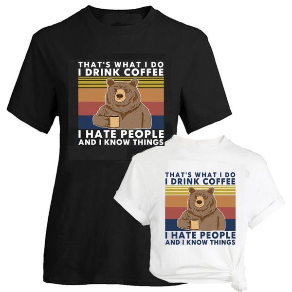 women's t-shirt 2021 fashion summer bear that's what i do drink coffee hate people know things vintage t shirt, White
women's t-shirt 2021 fashion summer bear that's what i do drink coffee hate people know things vintage t shirt, White