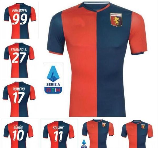2019 2020 genoa cricket soccer jerseys 10 gumus 11 kouame 20 schone romero sturaro pinamonti t.sanabria custom cfc home football shirt, Black;yellow
2019 2020 genoa cricket soccer jerseys 10 gumus 11 kouame 20 schone romero sturaro pinamonti t.sanabria custom cfc home football shirt, Black;yellow