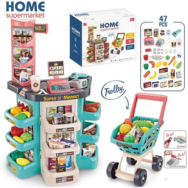 simulation supermarket house role shopping cart kits girl pretend play house market toys counter cash register educational toy
simulation supermarket house role shopping cart kits girl pretend play house market toys counter cash register educational toy