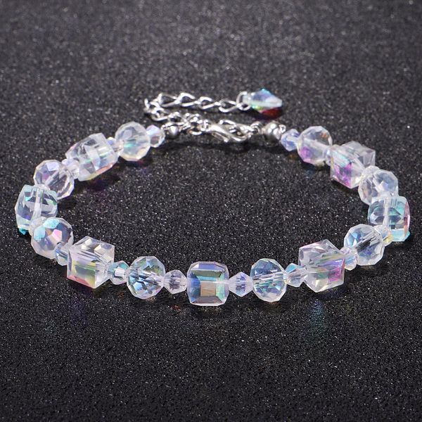colorful aurora square geometric shape crystals bead bracelet women females charm bracelet bangle jewelry accessories, Black
colorful aurora square geometric shape crystals bead bracelet women females charm bracelet bangle jewelry accessories, Black