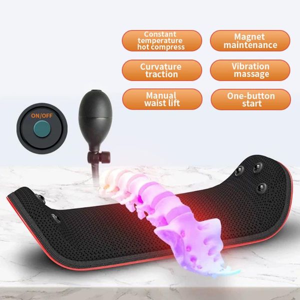 lumbar traction equipment dual care waist back massager heating vibration spine waist support relief fatigue exercises machine
lumbar traction equipment dual care waist back massager heating vibration spine waist support relief fatigue exercises machine