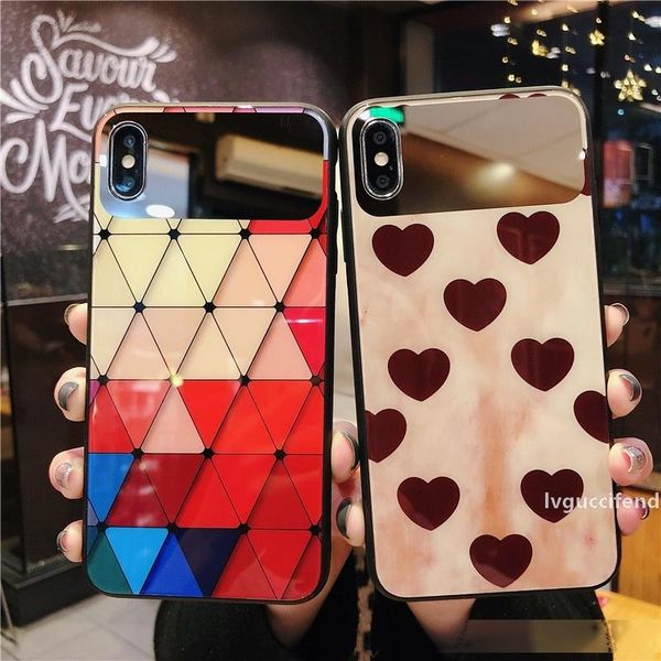colorful ling plaid mirror phone case for iphone 11 pro max xs max 7/8plus 6s soft silicone tpu case cover polka dot tempered glass
colorful ling plaid mirror phone case for iphone 11 pro max xs max 7/8plus 6s soft silicone tpu case cover polka dot tempered glass