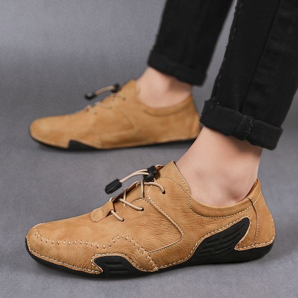men male flats casual shoe man pu leather men's lace up plus size shoes mens driving zapatos de hombres personlizar zapatosm0838, Black
men male flats casual shoe man pu leather men's lace up plus size shoes mens driving zapatos de hombres personlizar zapatosm0838, Black