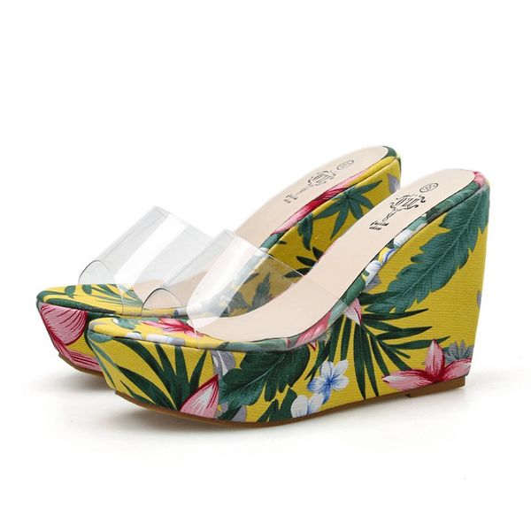 women shoes flower wedge heel slipper beach slippers waterproof platform waterproof sandals summer beach slippers for ladies, Black
women shoes flower wedge heel slipper beach slippers waterproof platform waterproof sandals summer beach slippers for ladies, Black