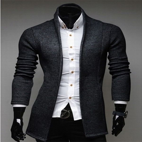 men's cotton mandarin collar cardigan autumn winter warm slim fit long sleeve jacket knitted casual hombre sweater drop shopping, White;black
men's cotton mandarin collar cardigan autumn winter warm slim fit long sleeve jacket knitted casual hombre sweater drop shopping, White;black