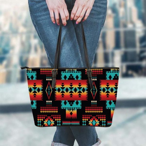 forudesigns black native tribes pattern women handbags casual fashion pu leather female tote shoulder bags woman luxury bags
forudesigns black native tribes pattern women handbags casual fashion pu leather female tote shoulder bags woman luxury bags
