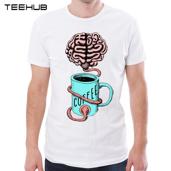 teehub new arrival 2019 men fashion coffee brain printed t-shirt short sleeve tee hipster cool design
teehub new arrival 2019 men fashion coffee brain printed t-shirt short sleeve tee hipster cool design