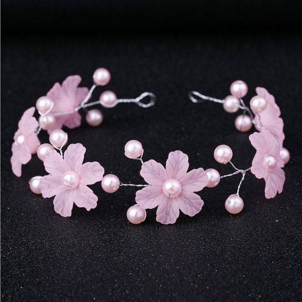 simple bridal pink white flower simulated pearl headband hair jewelry handmade tiaras crowns headpiece wedding prom accessories, Golden;silver
simple bridal pink white flower simulated pearl headband hair jewelry handmade tiaras crowns headpiece wedding prom accessories, Golden;silver