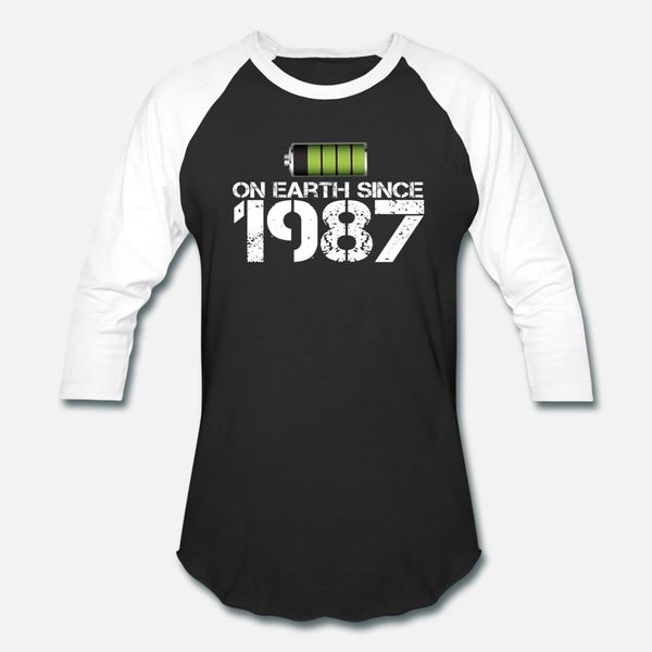 on earth since 1987 t shirt men designing 100% cotton round collar male cute basic summer style novelty shirt
on earth since 1987 t shirt men designing 100% cotton round collar male cute basic summer style novelty shirt