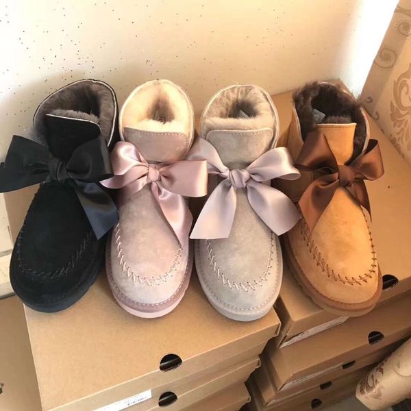 2020 winter australia classic snow boots good fashion tall boots real leather bailey bowknot women bailey bow knee boots mens shoes 04u1201, Black
2020 winter australia classic snow boots good fashion tall boots real leather bailey bowknot women bailey bow knee boots mens shoes 04u1201, Black