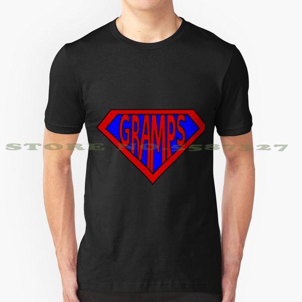 hero , heroine , superhero , super gramps graphic custom funny tshirt