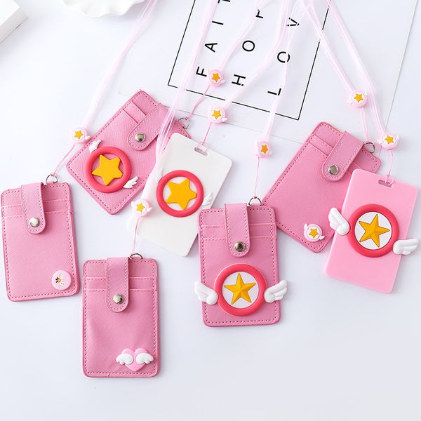 cardcaptor sakura card captor cartoon pink keychain key ring pendant holder id bus bank card coin pu leather charms trinket gift, Silver
cardcaptor sakura card captor cartoon pink keychain key ring pendant holder id bus bank card coin pu leather charms trinket gift, Silver